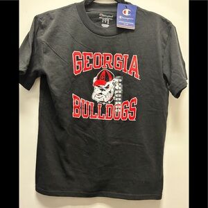 NWT Champion Georgia Bulldogs Shirt Y (10-12) L